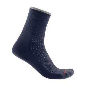 CASTELLI Cyklistické ponožky klasické - PREMIO - modrá #4905287