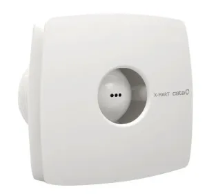 CATA X-MART 10T koupelnový ventilátor axiální s časovačem, 15W, potrubí 100, bílá 01011000