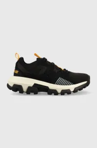 Semišové sneakers boty Caterpillar černá barva #4479800