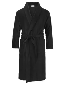 Nadměrná velikost: Cawö, Koupací plášť se šálovým límcem černá