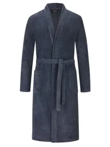 Nadměrná velikost: Cawö, Koupací plášť z bavlny Modrá