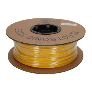 Označovací oválná PVC bužírka, BF-40Z, 4 mm, 150 m, žlutá