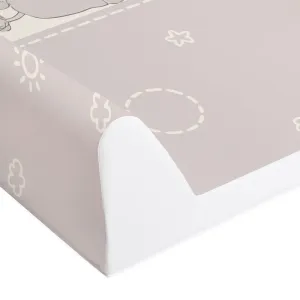CEBA - Podložka přebalovací 2-hranná s pevnou deskou (50x70) Comfort kačenky hnědá