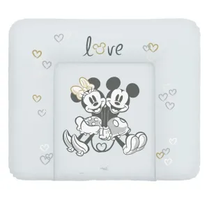 CEBA BABY přebalovací podložka měkká na komodu 85 × 72 cm, Disney Minnie & Mickey Grey