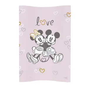 CEBA BABY přebalovací podložka měkká Cosy 50 × 70 cm, Disney Minnie & Mickey Pink