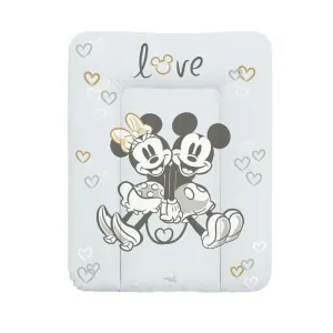 CEBA BABY přebalovací podložka měkká na komodu 50 × 70 cm, Disney Minnie & Mickey Grey