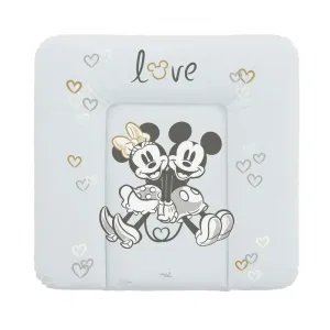 CEBA BABY přebalovací podložka měkká na komodu 75 × 72 cm, Disney Minnie & Mickey Grey