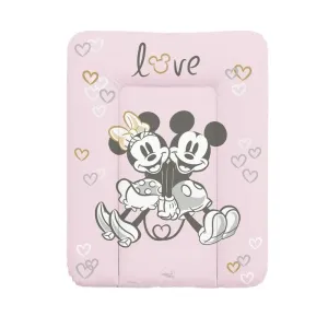 CEBA BABY přebalovací podložka měkká na komodu 50 × 70 cm, Disney Minnie & Mickey Pink