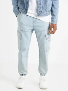 Celio Vojogo Jeans Modrá