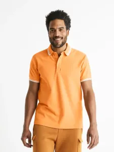 Celio Beline Polo triko Oranžová