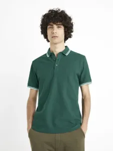 Celio Beline Polo triko Zelená