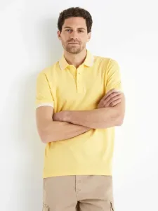 Celio Beline Polo triko Žlutá