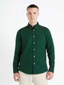 Celio Daxford Košile Zelená #5285021