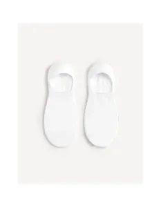 Neviditelné ponožky Misible z bavlny Supima® Bílá ON