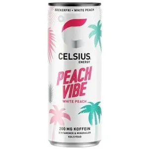 Celsius Peach Vibe - Broskev - 355 ml