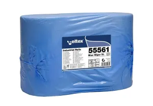 Utěrky papírové průmyslové Celtex blue Wiper XL1000 2vrs. š.36cm modré 2ks