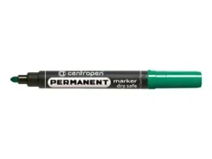 Značkovač Centropen 8566 permanent zelený 2,5mm