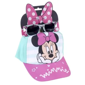 Disney: Minnie Mouse - dětská kšiltovka s brýlemi