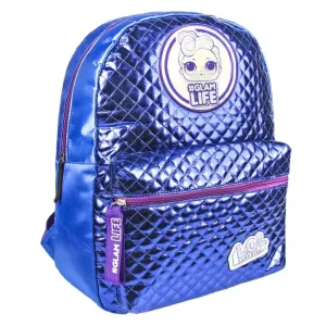 CERDÁ - Dívčí stylový batoh LOL Surprise Fashion Blue, 40cm, 2100002695