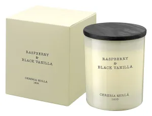 Cereria Mollá Vonná svíčka krémová Raspberry & Black Vanilla (Candle) 230 g