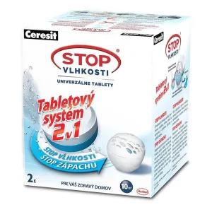 CERESIT Stop Vlhkosti Micro 2v1 náhradní tablety 2 x 300 g