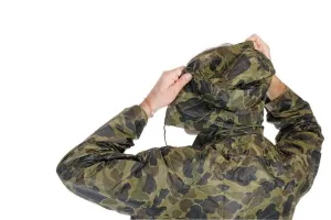 CARINA oblek s kapucí camouflage - M
