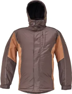 Cerva Pánská zimní bunda DAYBORO - Tmavě hnědá | XL