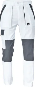 Cerva MAX NEO Kalhoty pracovní do pasu bílá/šedá 48