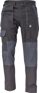 Cerva MAX NEO Kalhoty pracovní do pasu černá/šedá 44