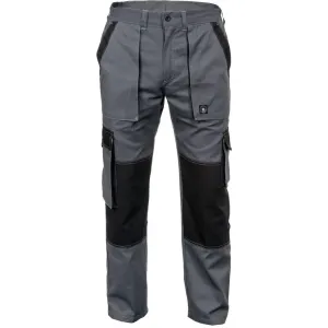 Cerva Pánské pracovní kalhoty MAX SUMMER - Antracit / černá | 60