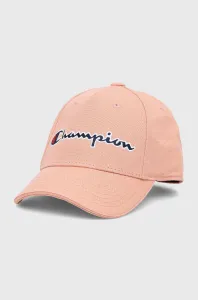 Dětská bavlněná čepice Champion 805555. růžová barva, s aplikací