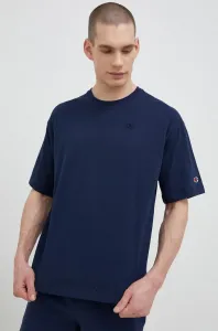 Bavlněné tričko Champion tmavomodrá barva #4958565