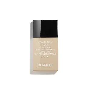 Chanel Rozjasňující hydratační make-up Vitalumiere Aqua SPF 15 (Ultra-Light Skin Perfecting Makeup) 30 ml 10 Beige