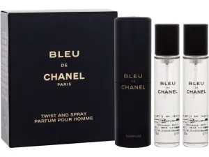 CHANEL Bleu de chanel Parfém twist and spray - PARFUM 3X20ML 3x 20 ml #3146693