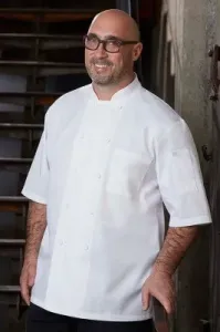 Číšnický rondon Chef Works JLCV černý/bílý bílá,XL