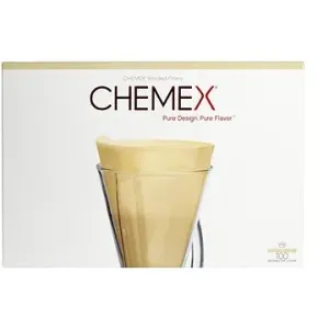 Chemex papírové filtry pro 1-3 šálky, přírodní, 100ks