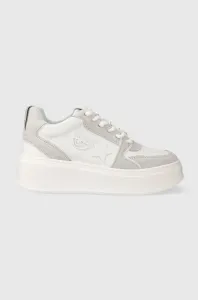 Kožené sneakers boty Chiara Ferragni bílá barva, CF3218_031