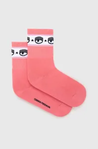 Ponožky Chiara Ferragni dámské, růžová barva #5412202