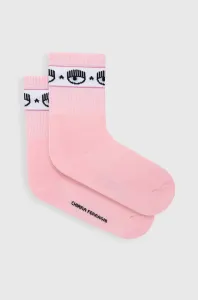 Ponožky Chiara Ferragni dámské, růžová barva #5412204