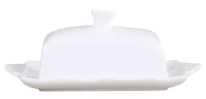 Porcelánová máslenka s krajkou Provence lace - 20*13*8cm 63009401 (63094-01)