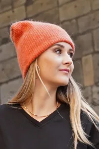 Oranžová čepice Dorene
