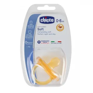CHICCO - Cumlík celokaučukový Physio Soft 0-6m+