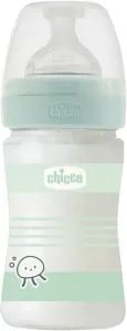 CHICCO - Láhev kojenecká sklo Well-being silikon 150ml uni