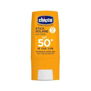 CHICCO - Dětská tyčinka na opalování na obličej a citlivá místa SPF 50+ 9ml