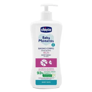 CHICCO - Šampon na tělo s dávkovačem Baby Moments Relax 93% přírodních složek 500 ml