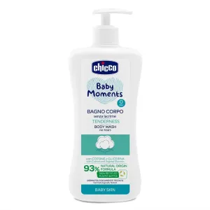 CHICCO - Šampon na tělo s dávkovačem Baby Moments Tenderness 93% přírodních složek 500 ml
