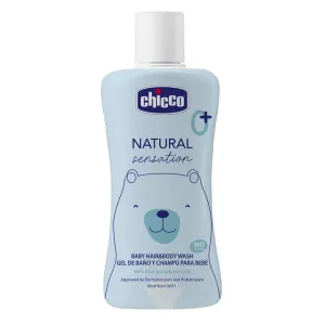 CHICCO - Šampon na vlasy a tělo Natural Sensation s aloe a heřmánkem 200ml, 0m+