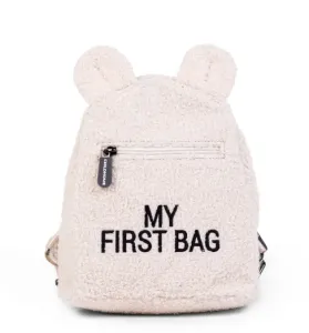 CHILDHOME DĚTSKÝ BATOH MY FIRST BAG TEDDY OFF WHITE #2094781