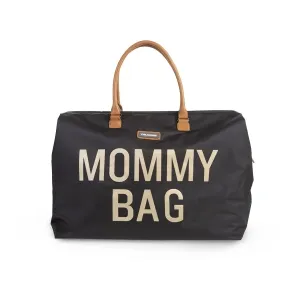 Taška Mommy Bag Big Black Gold černá CHILDHOME
