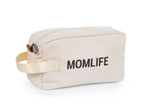 CHILDHOME - Toaletní taška Momlife Off White Black